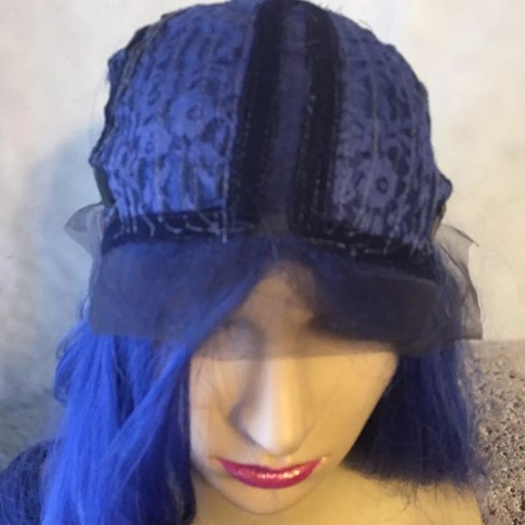 Purple lace front wig main image 5